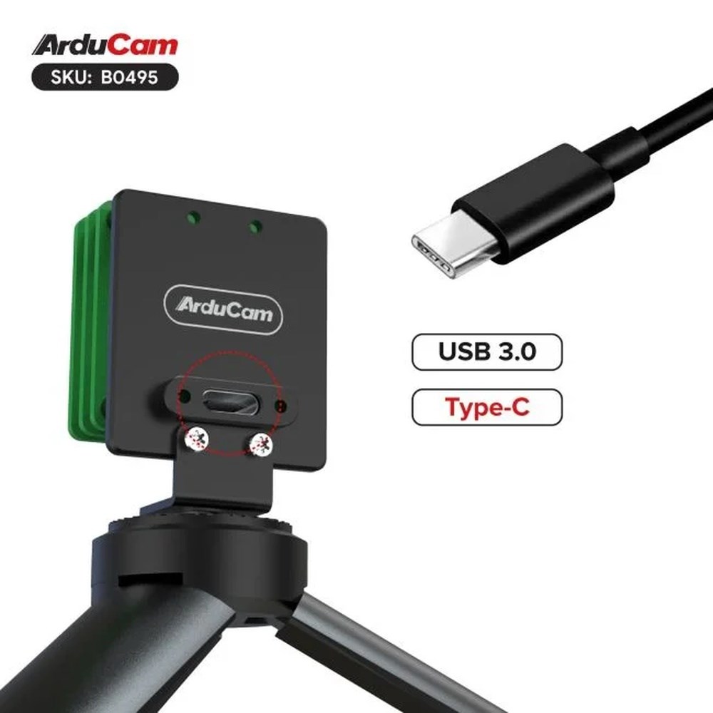 PARASUTArducam B0495 2.3 MP AR0234 Renkli Global Shutter USB 3.0 Kamera Modülü