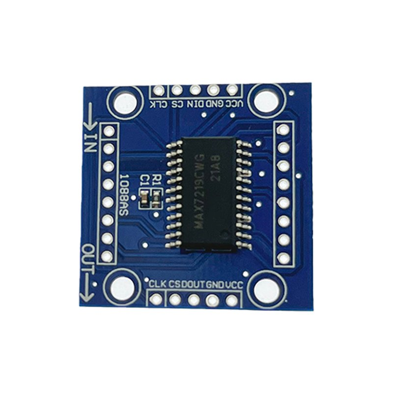 PARASUTMAX7219 8x8 Dot Matrix LED Display Modülü Peşpeşe Takılabilen Çoklu Modül (Cascading) Uyumlu