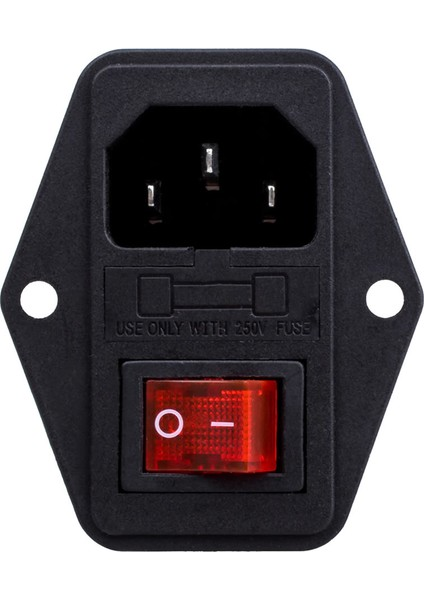 PARASUTPower Soket Erkek Anahtarlı Siortalı Kulaklı Güç Soketi