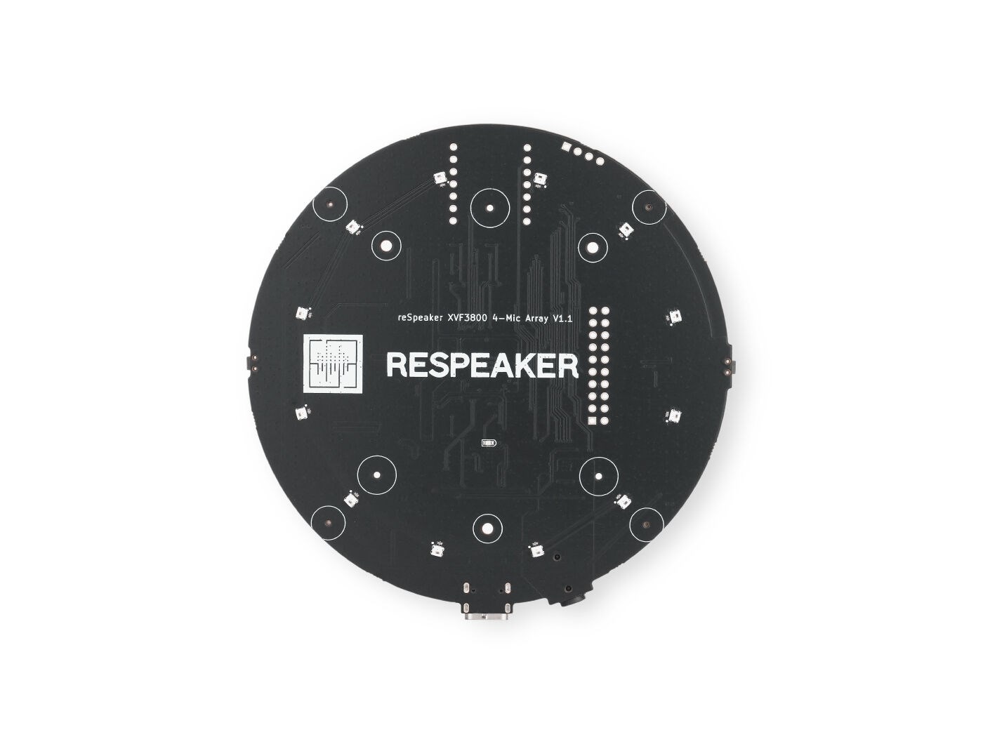 PARASUTSeeed Studio reSpeaker XVF3800 USB 4 Mikrofon Dizisi