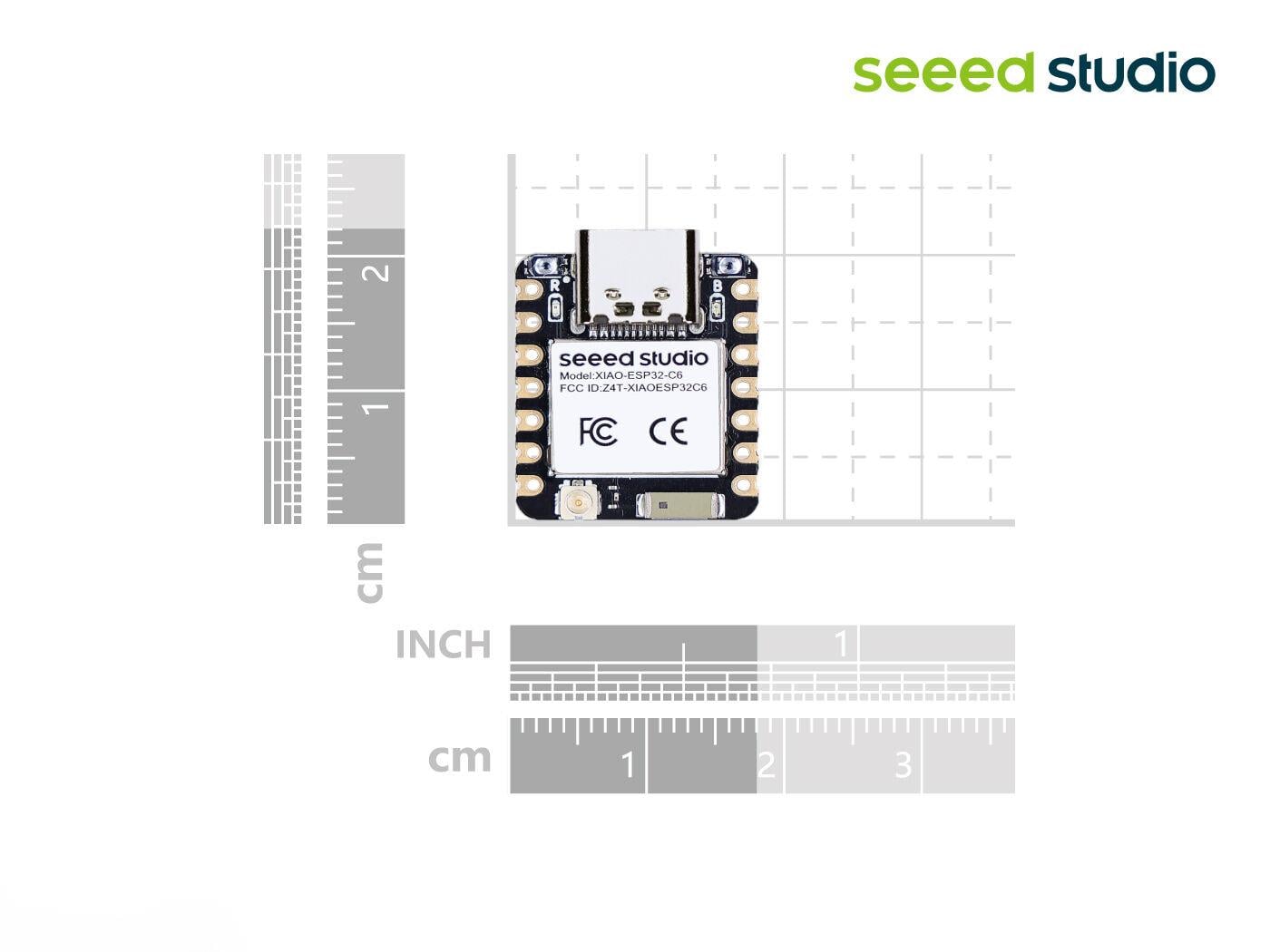 PARASUTSeeed Studio XIAO ESP32-C6 Geliştirme Kartı WiFi 6 + BLE + Thread/Zigbee