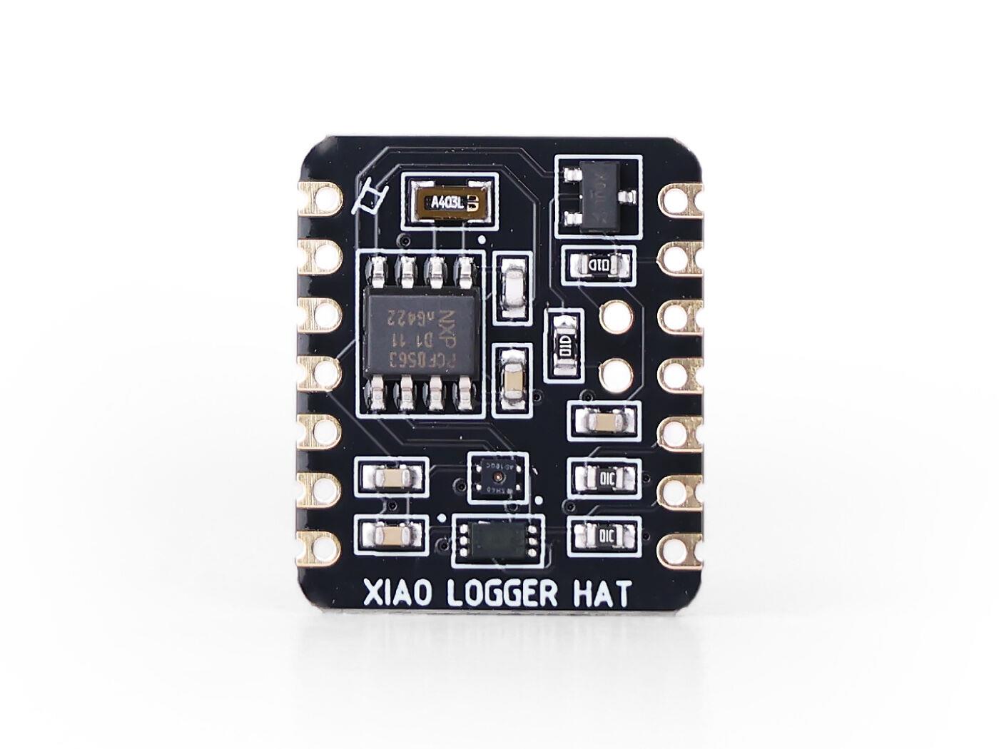 PARASUTSeeed Studio XIAO Logger HAT SHT40 Sıcaklık/Nem + BH1750 Işık Sensörü, RTC, Batarya Voltaj İzleme