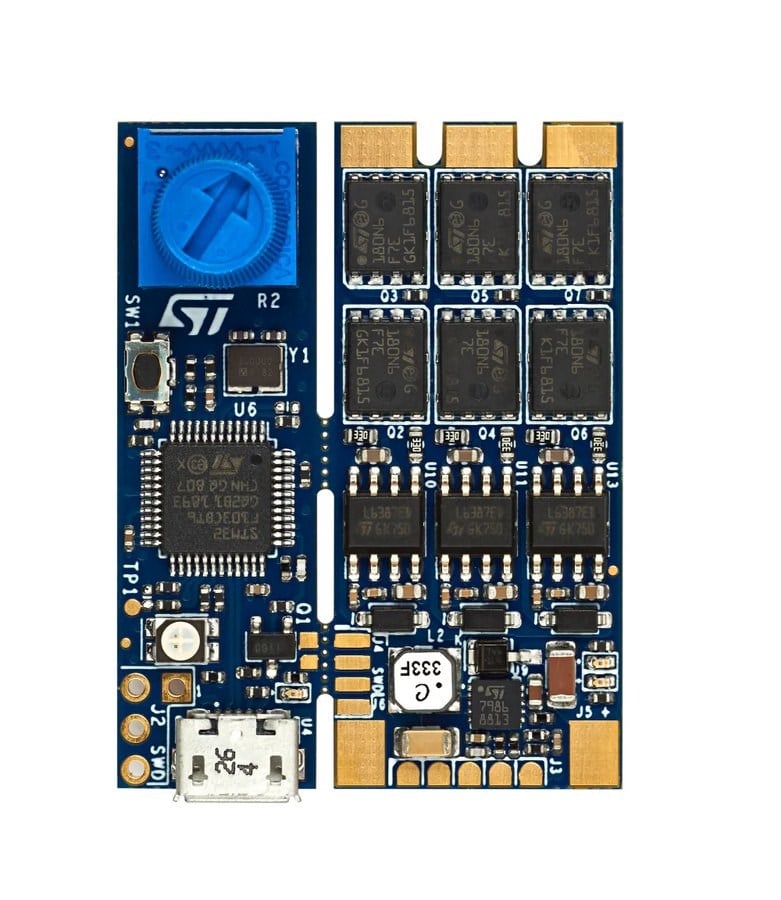 PARASUTSTMicroelectronics B-G431B-ESC1 Elektronik Hız Kontrol Geliştirme Kiti  STM32G431 Tabanlı