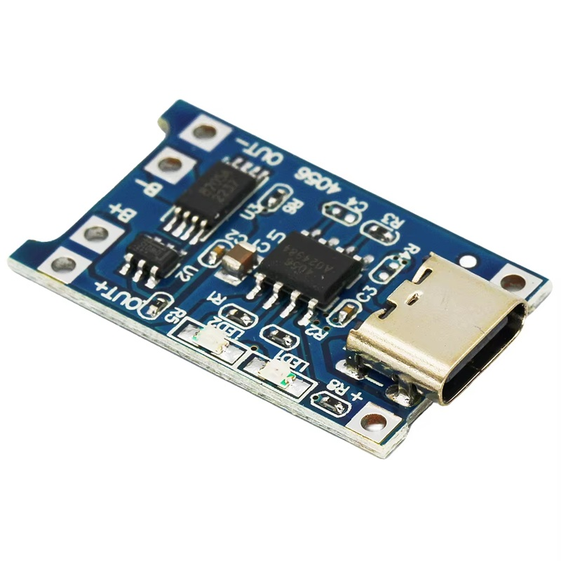 PARASUTTP4056 1A 18650 Lipo Batarya Şarj Modulu Type C USB Akım Korumalı