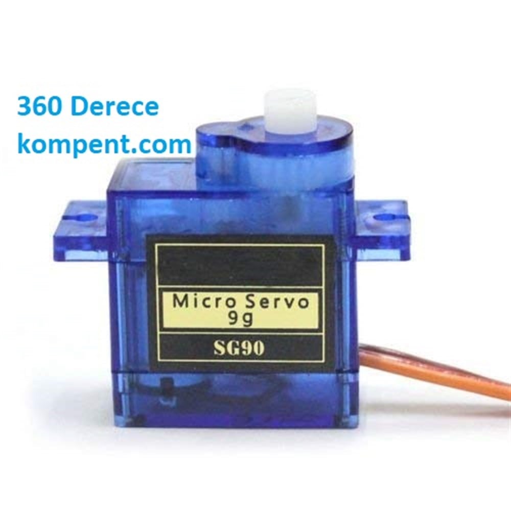 SG90 Servo Motor 360 Derece Yüksek Kalite Sürekli Dönüş