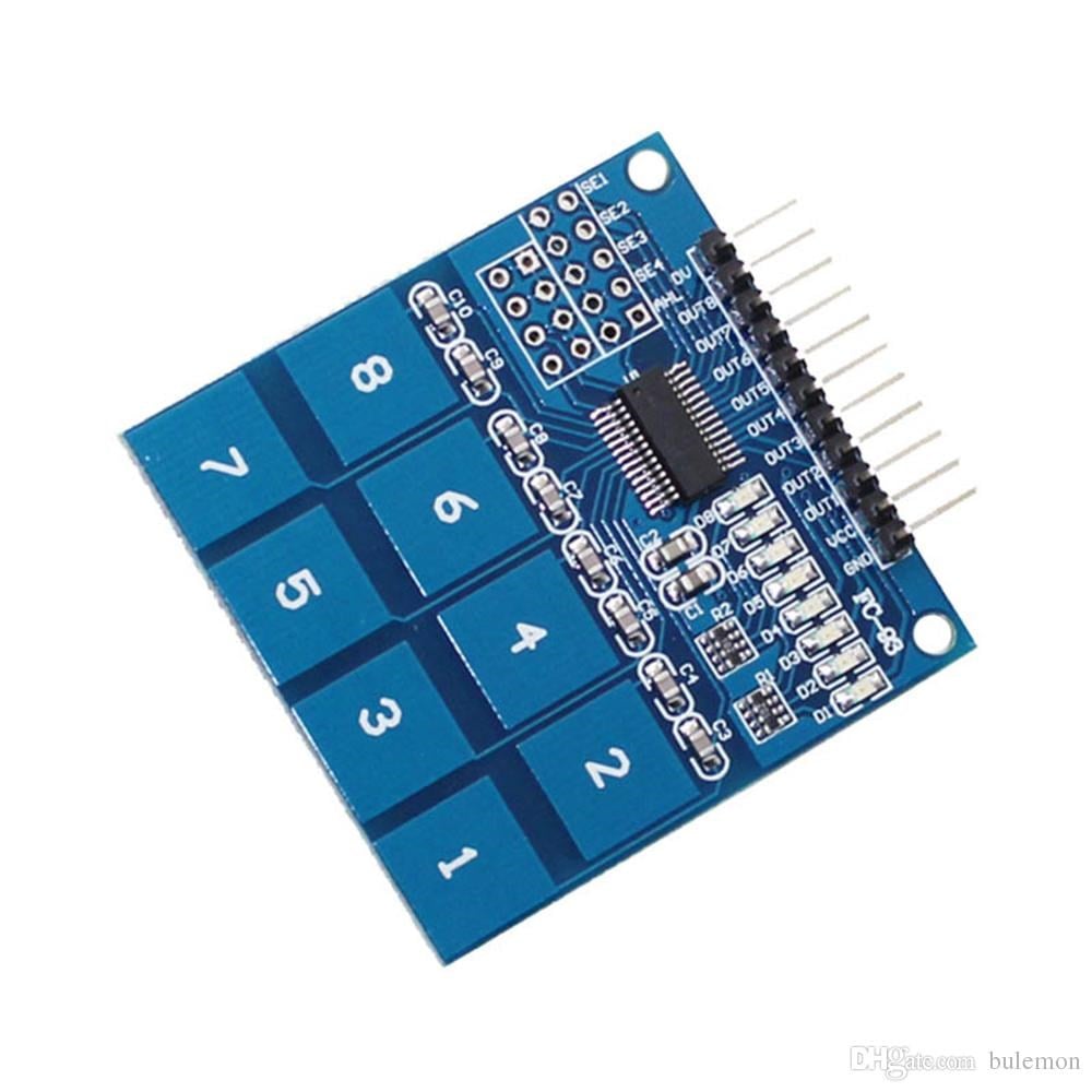 TTP226 8 Kanal Dokunmatik Anahtar Modulu