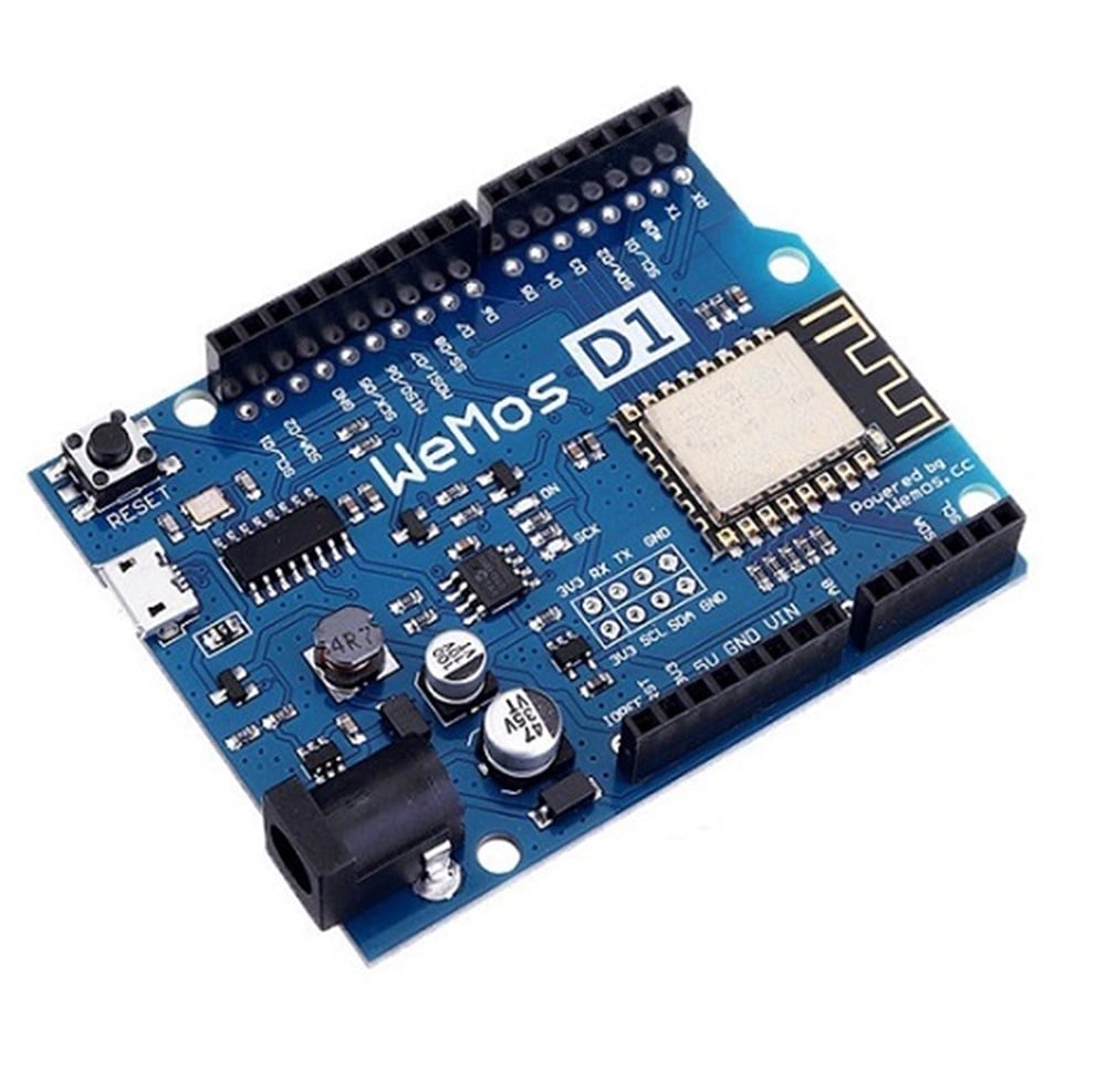 WeMos D1 R2 Mikrodenetleyici Kartı – ESP8266 Tabanlı