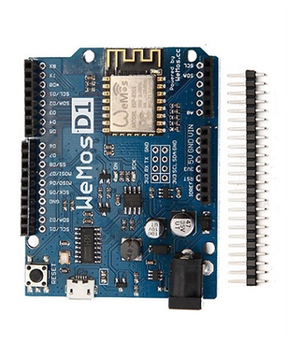 WeMos D1 R2 Mikrodenetleyici Kartı – ESP8266 Tabanlı