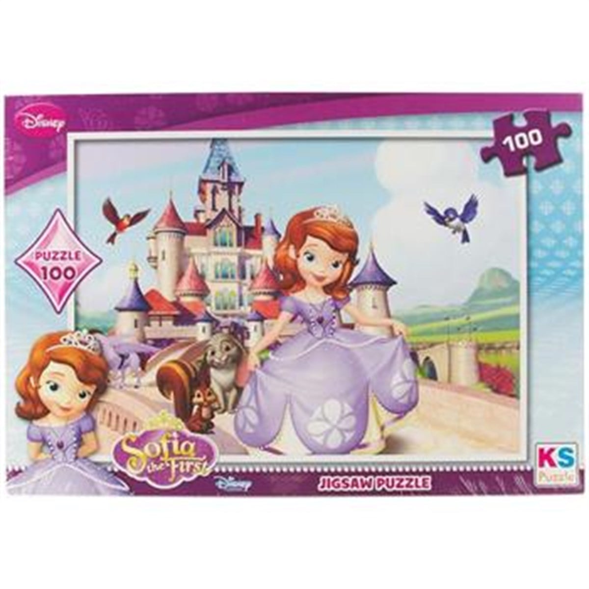 100 Parça PUZZLE Sofia the First