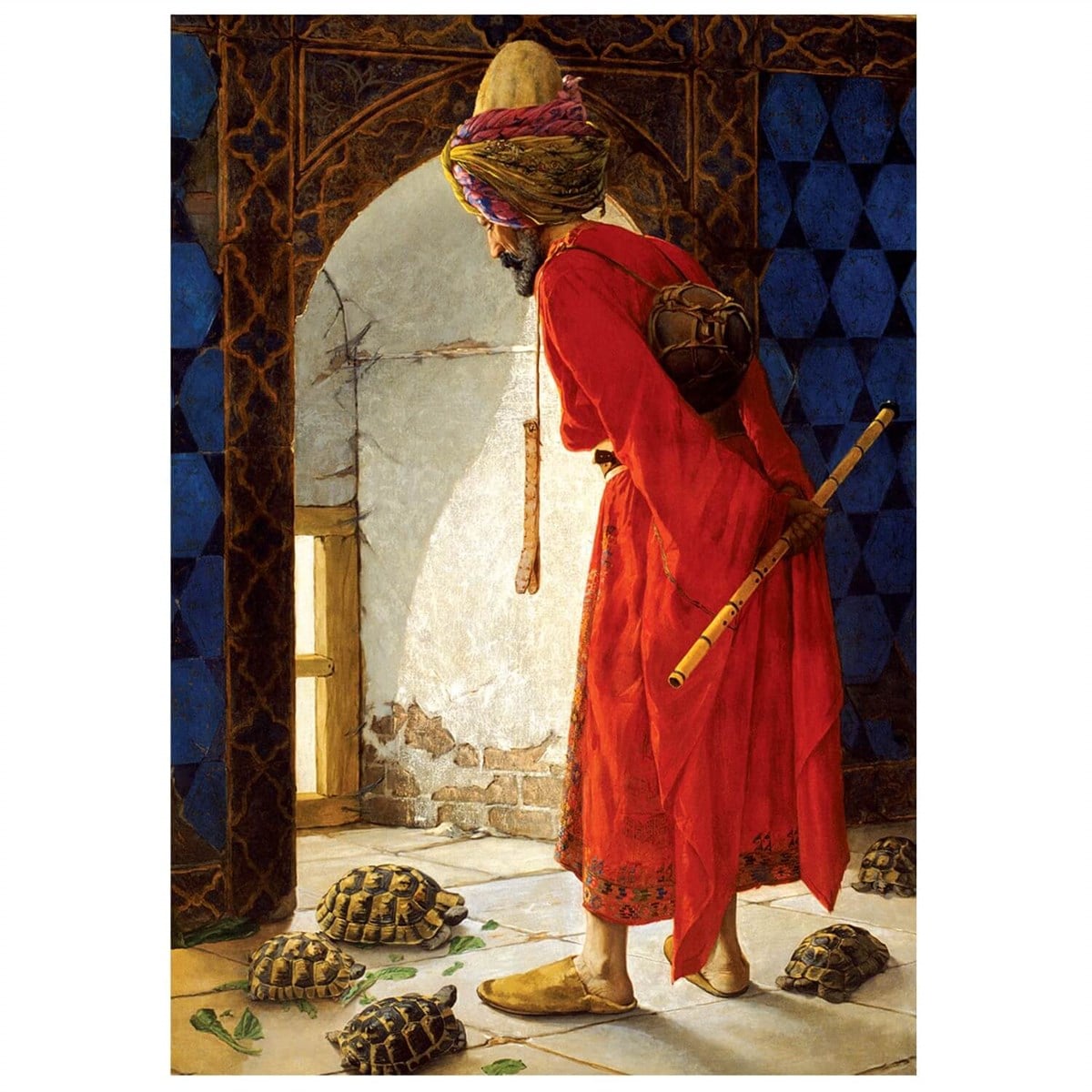 1000 Parça Puzzle Kaplumbağa Terbiyecisi