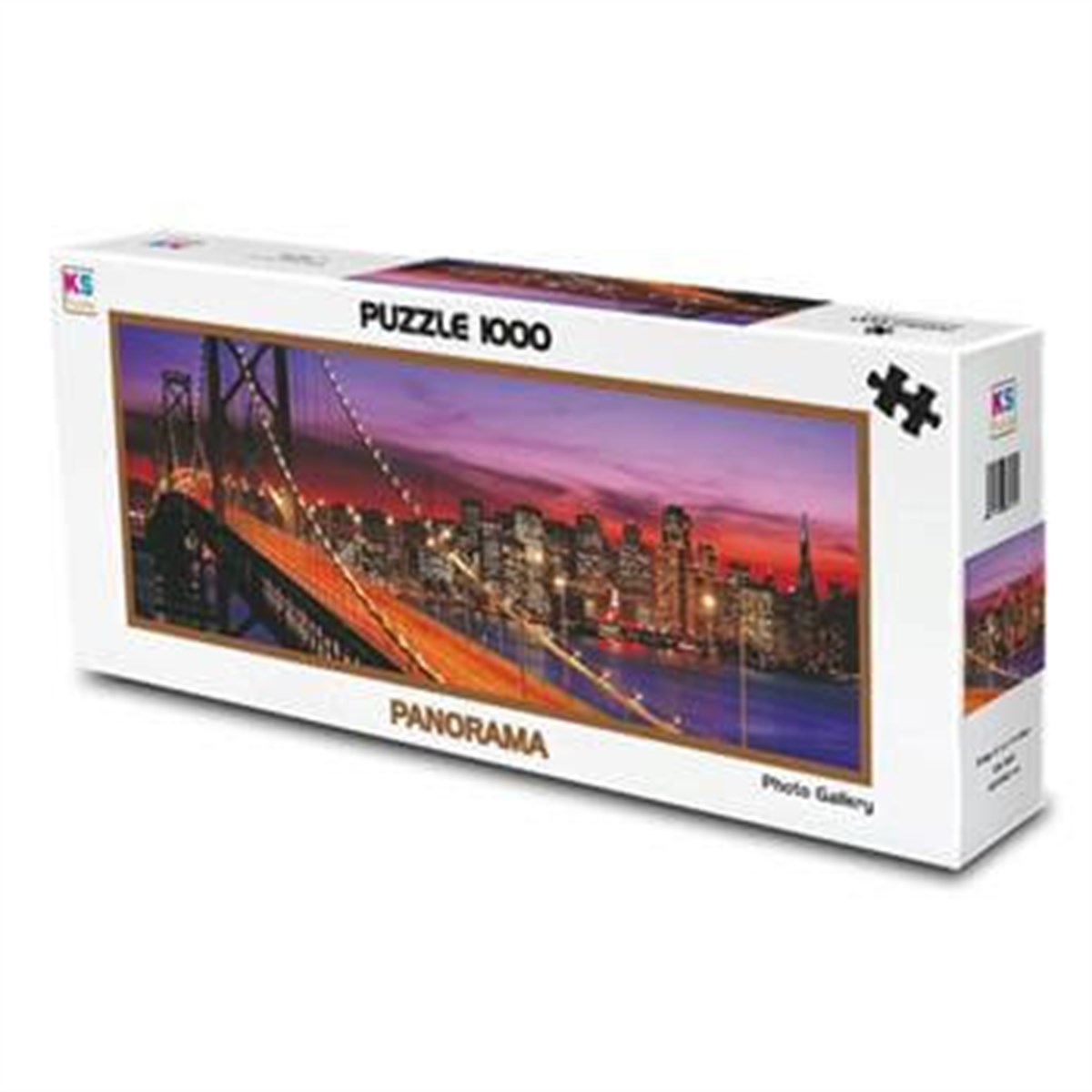 1000 Parça Puzzle Panorama Bridge of San Francisco