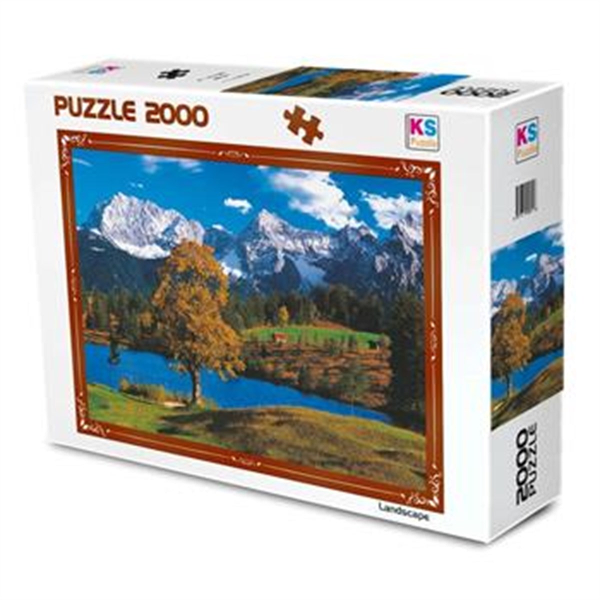 2000 Parça Puzzle Bavarian Alps