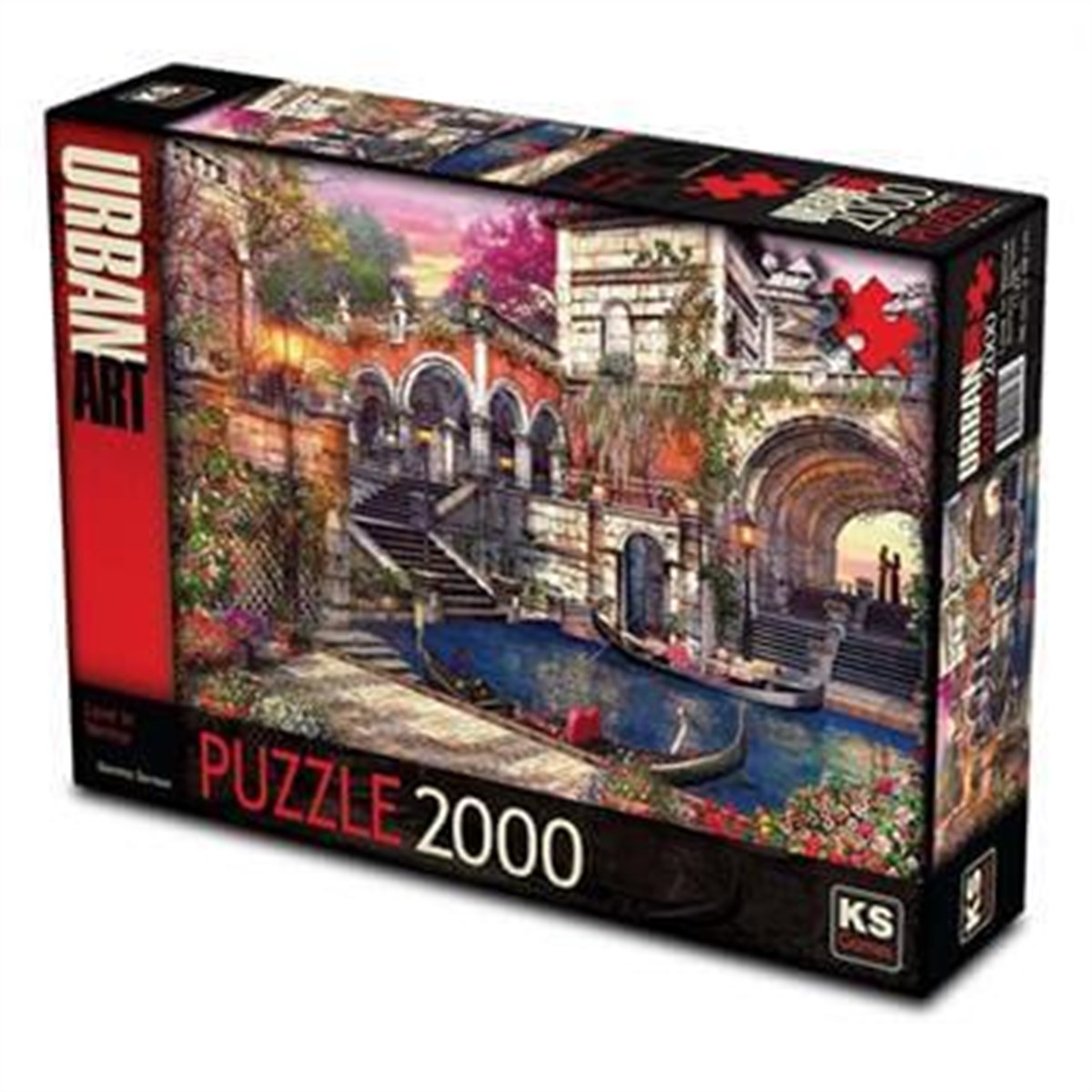 2000 Parça Puzzle Venedikte Aşk - Dominic Davison