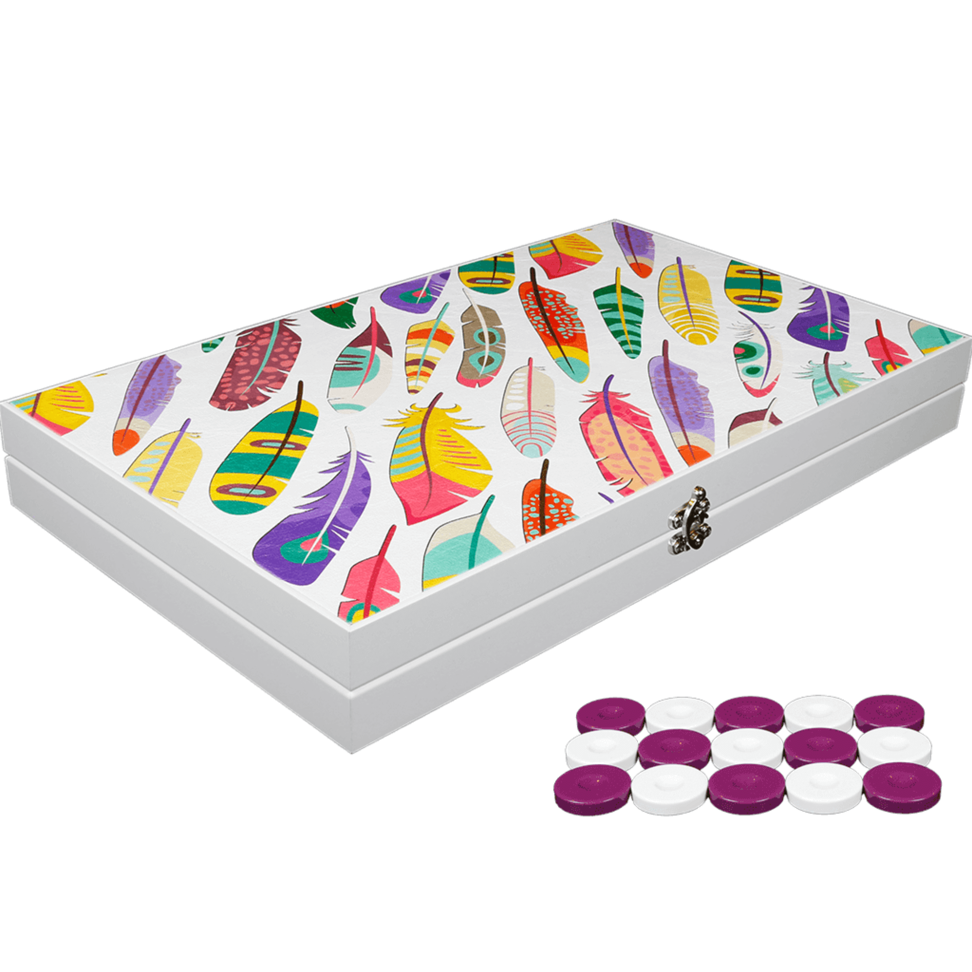 Gifthome Deri Tavla Trend Feather