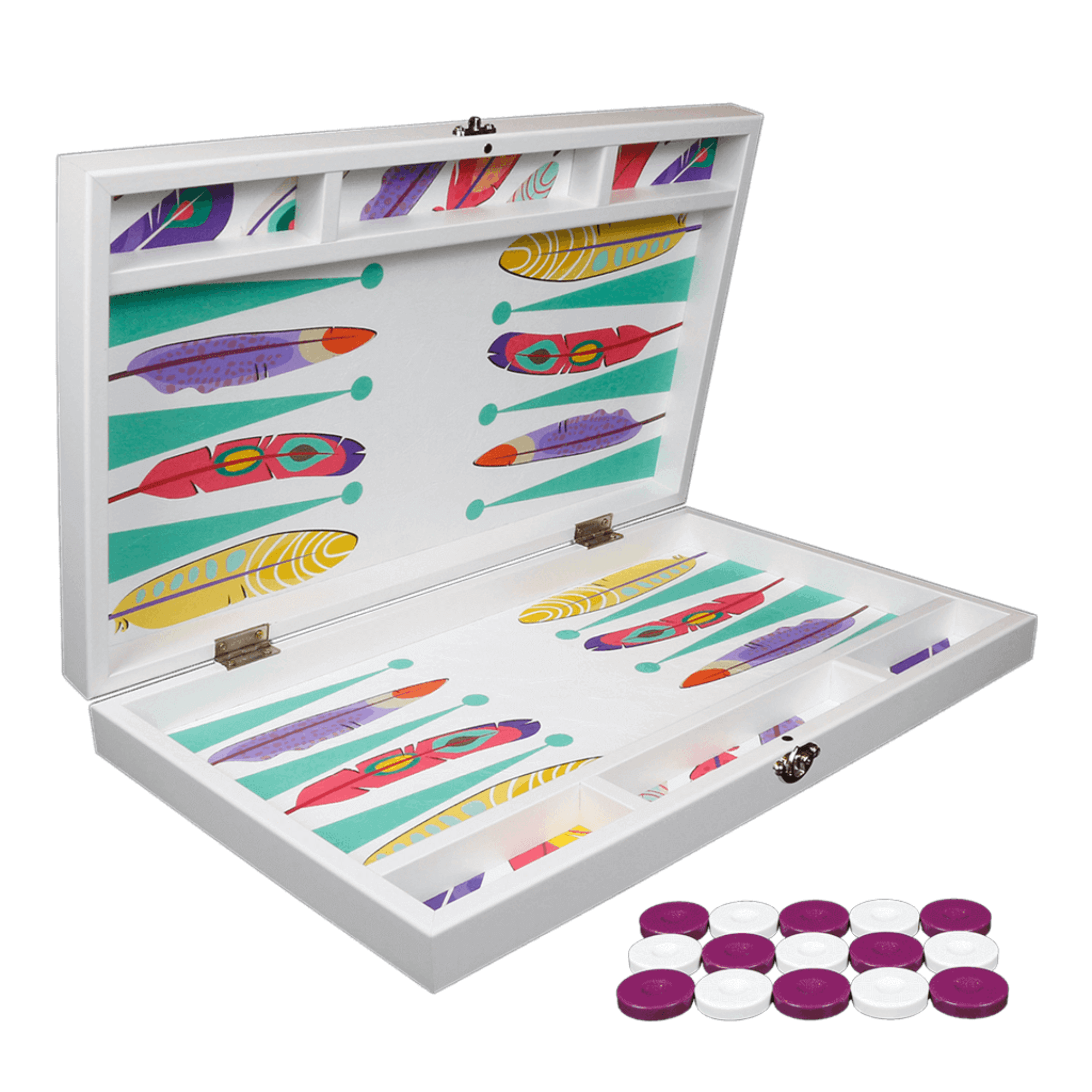 Gifthome Deri Tavla Trend Feather