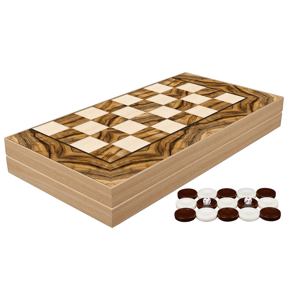 Gifthome Klasik Olive Burl Tavla