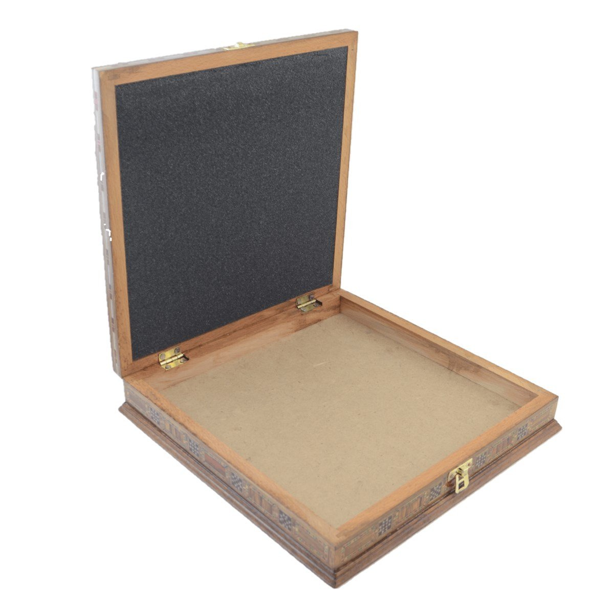 Gifthome Metal Satranç Takımı/Seti;Büyük,Osmanlı&Bizans,Antik,Gül,Sandıklı Masif Satranç Tahtası