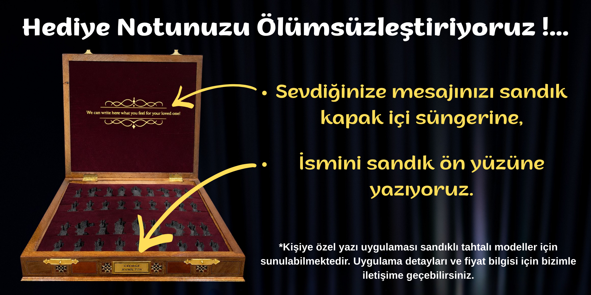 Gifthome Metal Satranç Takımı/Seti;Büyük,Klasik,Antik,Gül,Sandıklı Masif Ahşap Satranç Tahtası