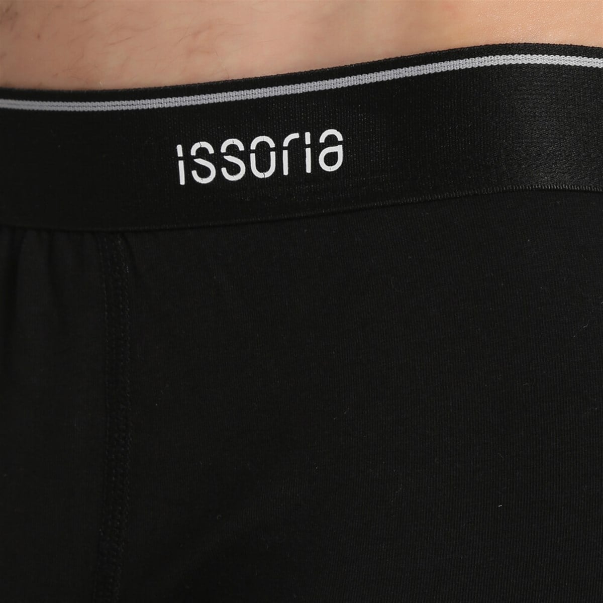 ISSORIA Erkek Boxer 3'lü Kutu Tip:1 (Siyah-Gri-Beyaz)