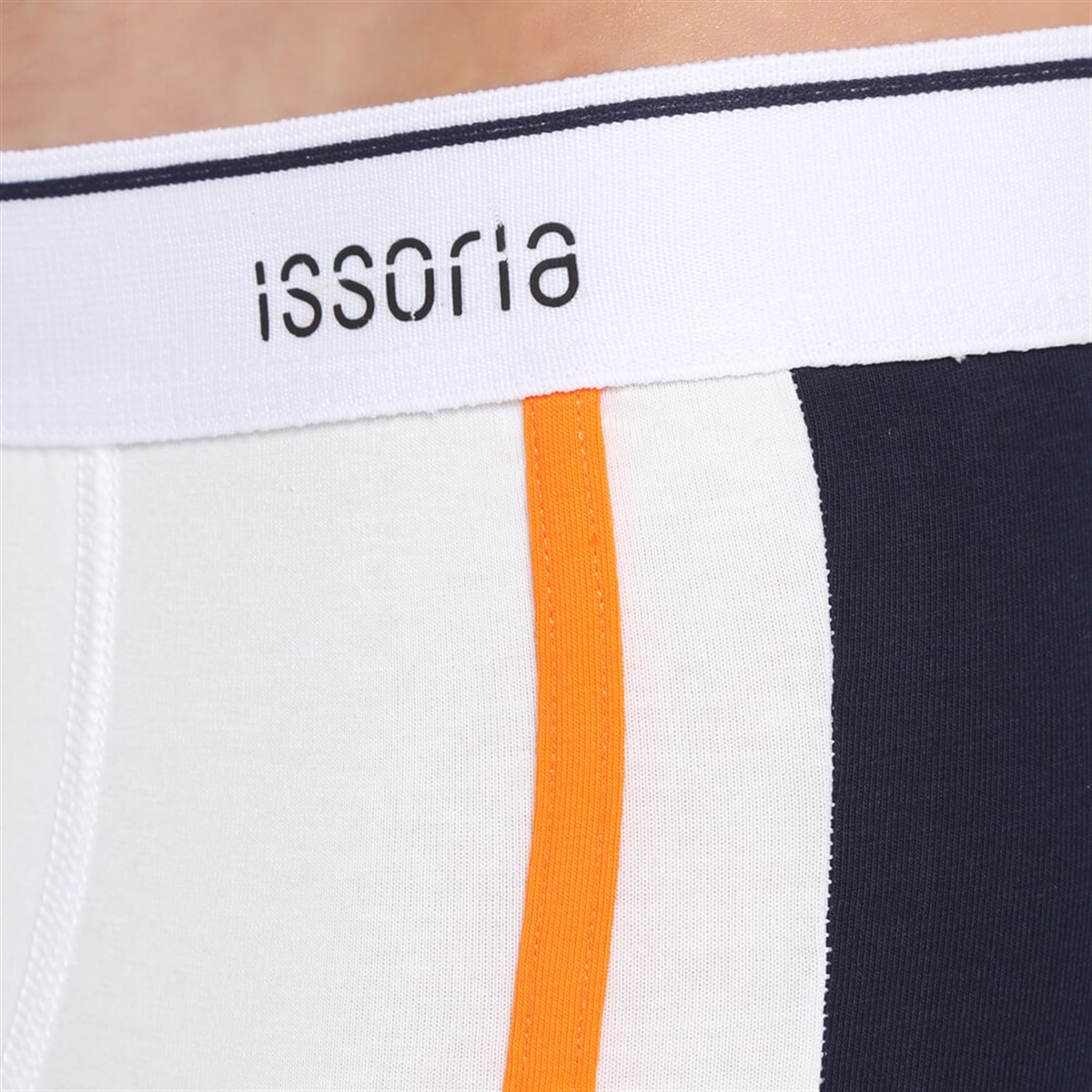 ISSORIA Erkek Boxer 3'lü Kutu Tip:2 (Gri-Lacivert-Beyaz)