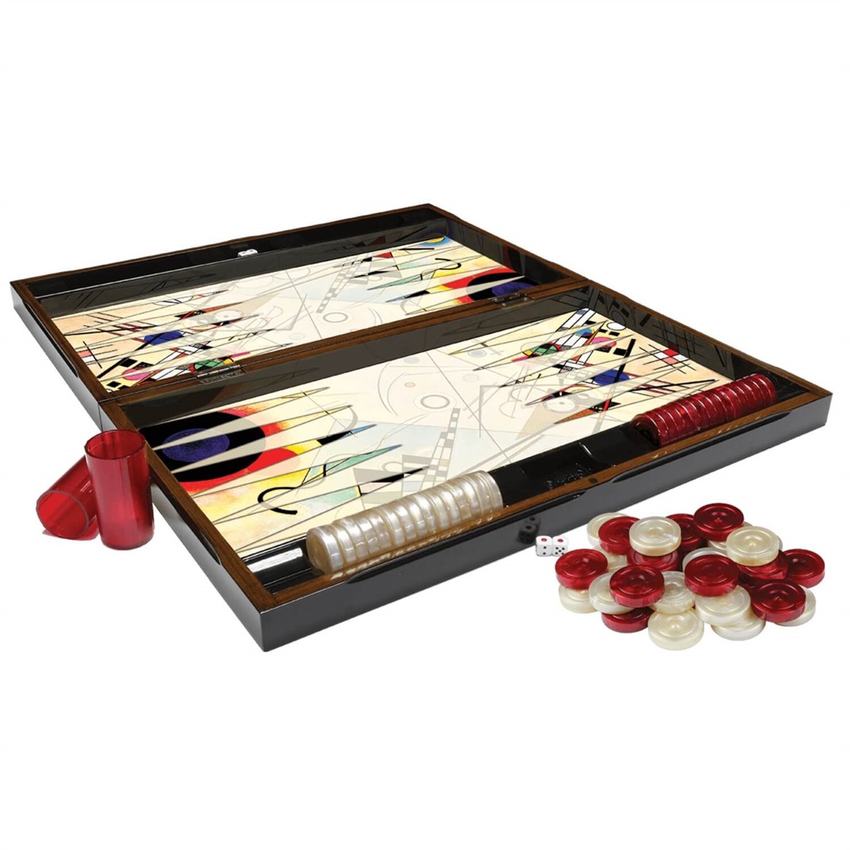 Yenigün Trendy Tavla Kandinsky VIII
