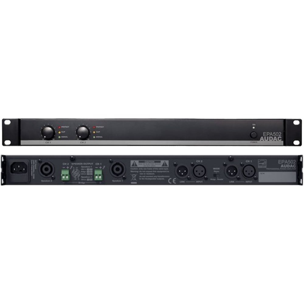 AUDAC EPA502 2X500W Amplifier
