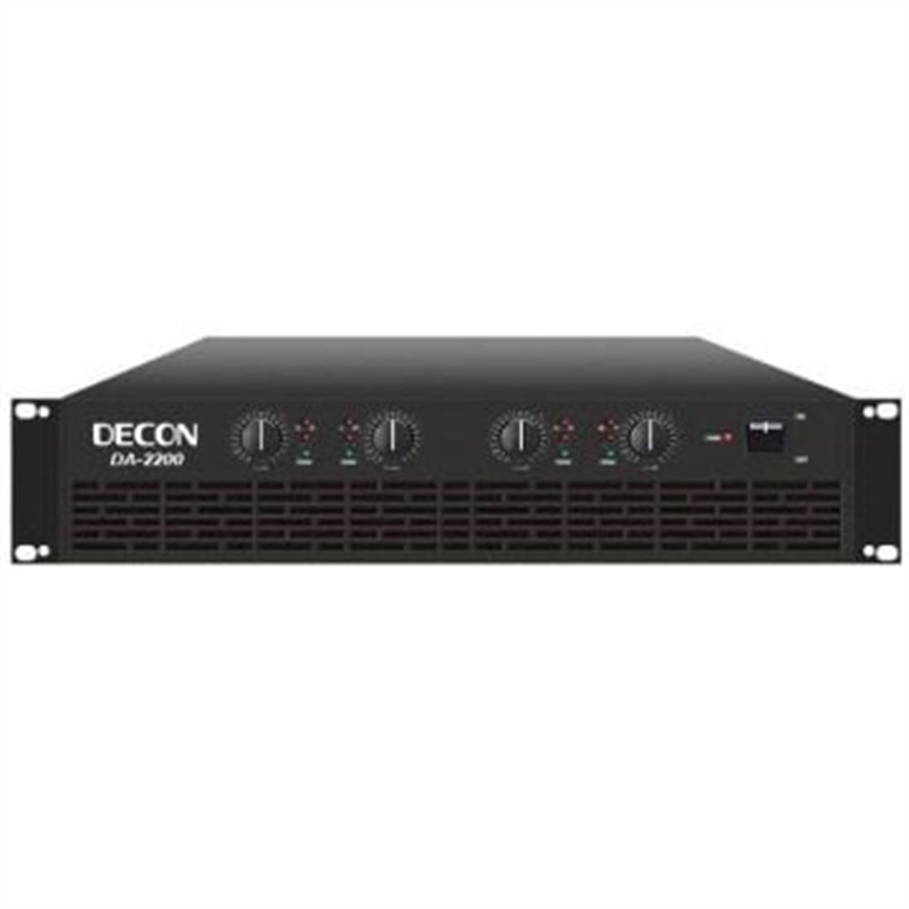 Decon DA-2200 4x200 Watt Power Anfi