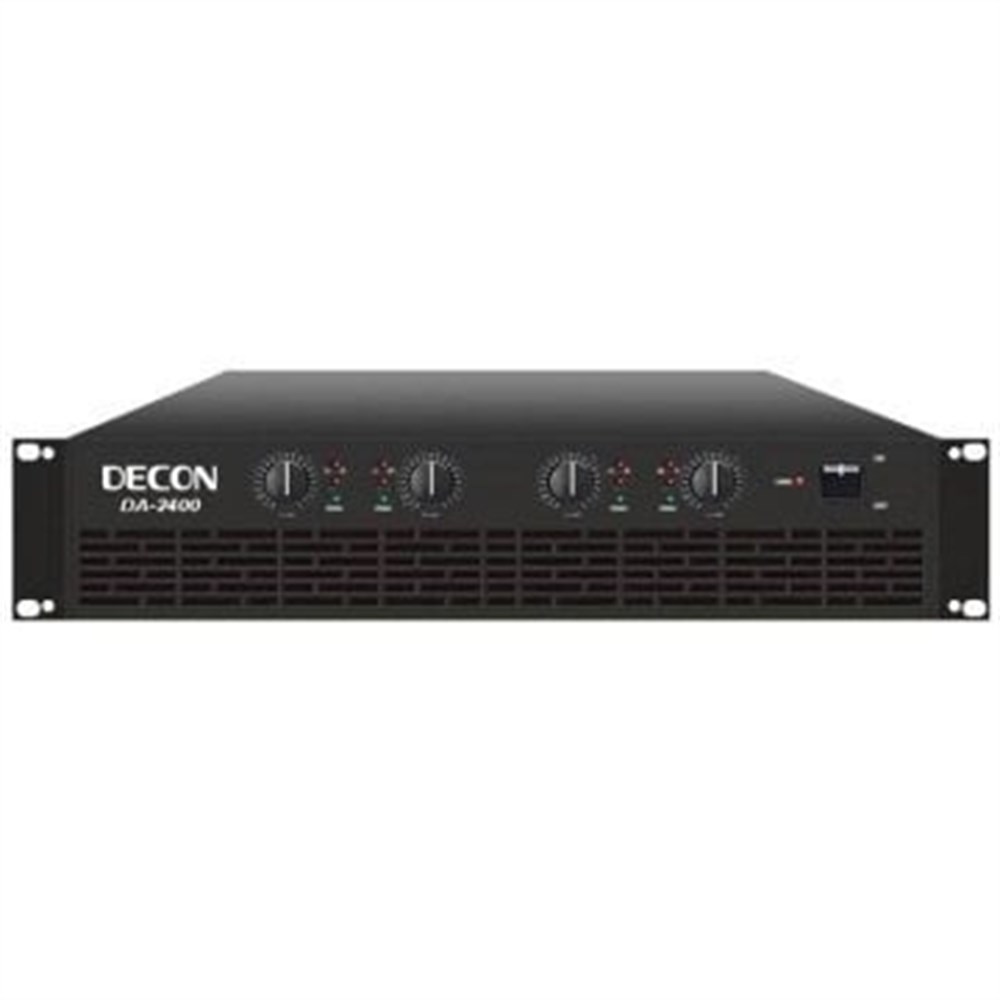Decon DA-2400 4x400 Watt Power Anfi
