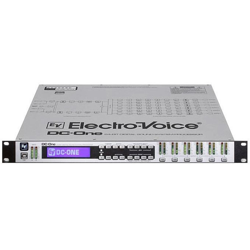 Electrovoice DC-One Ses Prosesörü 2 Giriş 6 Çıkış