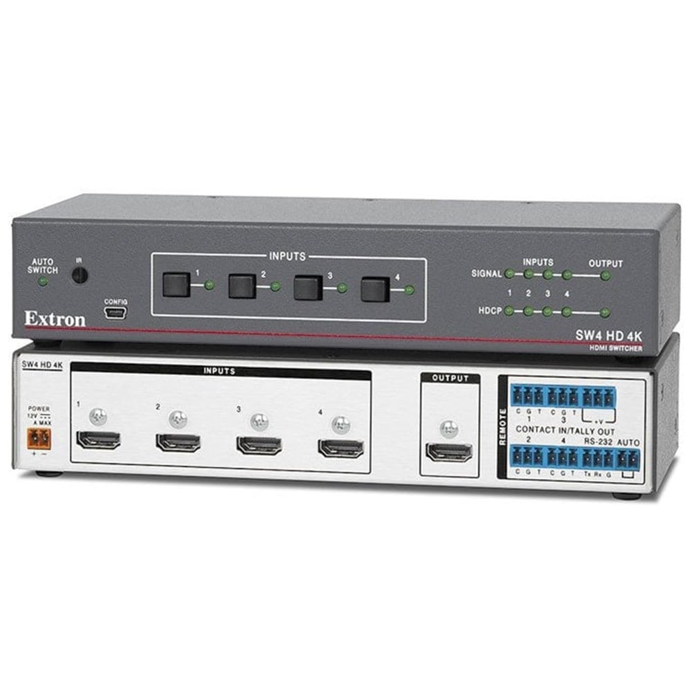 Extron SW4 HD 4K 4X1 HDMI Switch