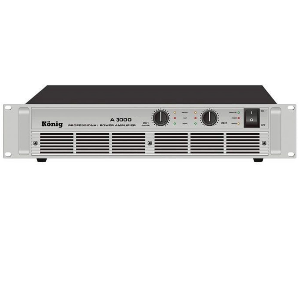 König A-3000 Power Amfi 2x1200 Watt