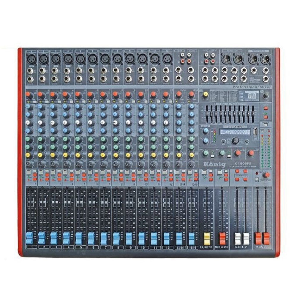 KÖNİG K-1600 FX Analog Ses Mikseri