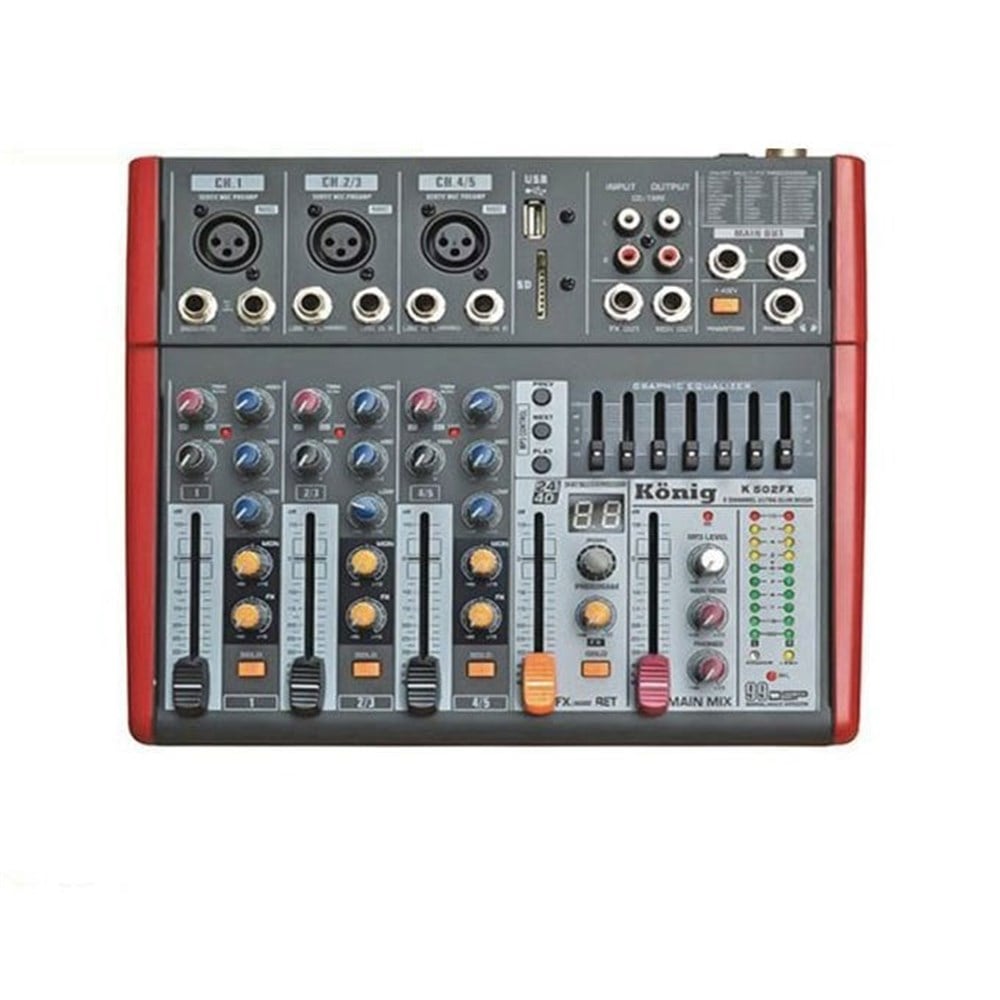 König K-502 FX Analog Ses Mikseri