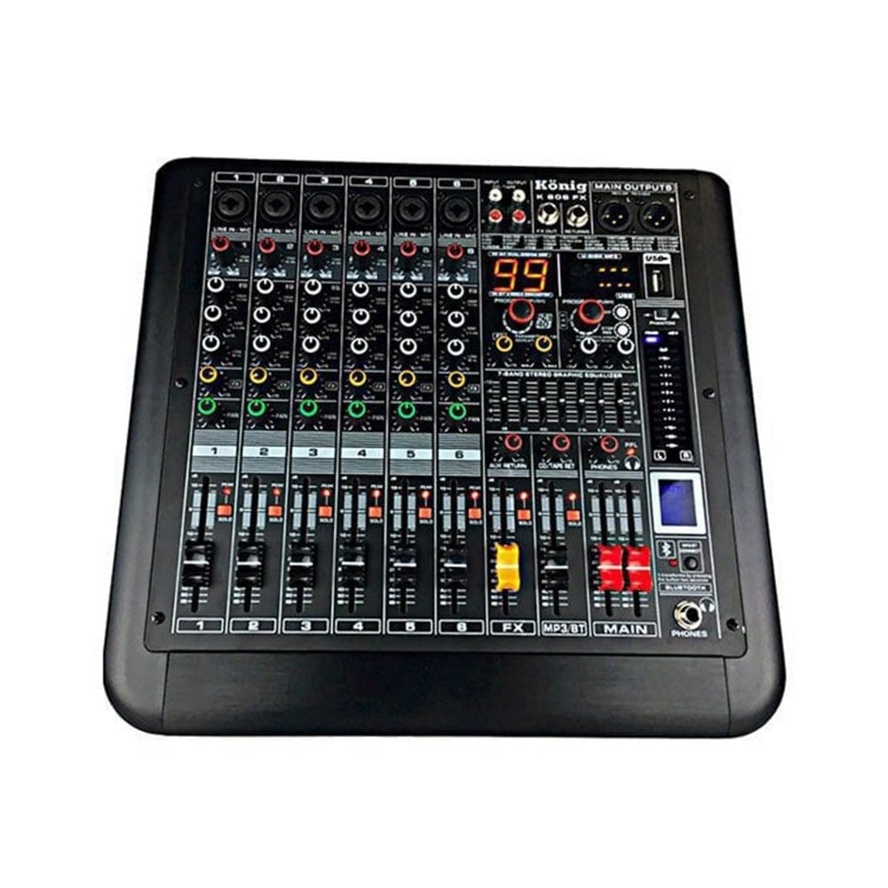 König K-606 FX 6 Kanal Deck Mikser