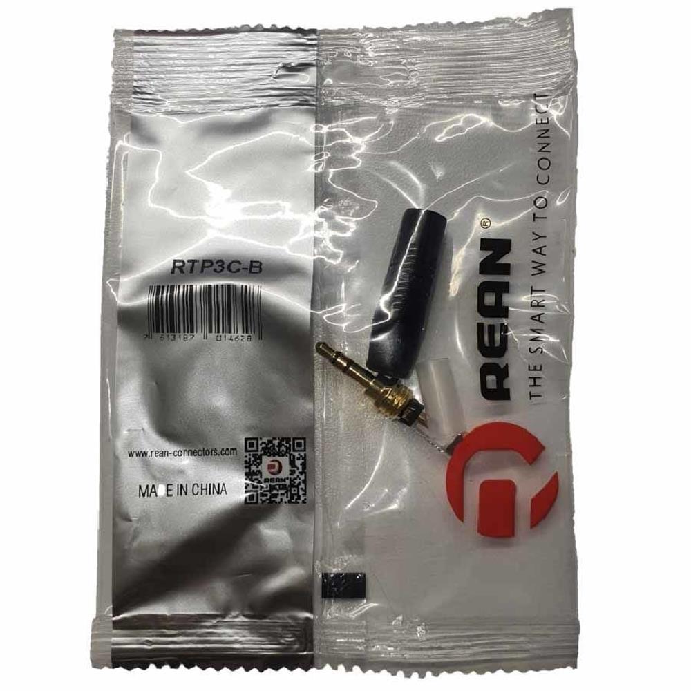 Neutrik REAN RTP3C-B Stereo Mini Jack 3.5 mm