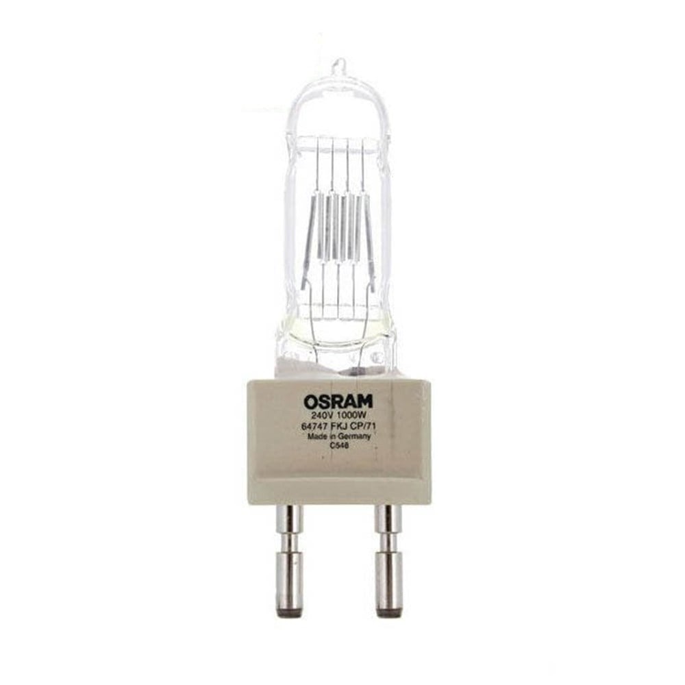 Osram 64747 1000 Watt 240 Volt G22 Tek Taraflı Stüdyo Halojen Ampul