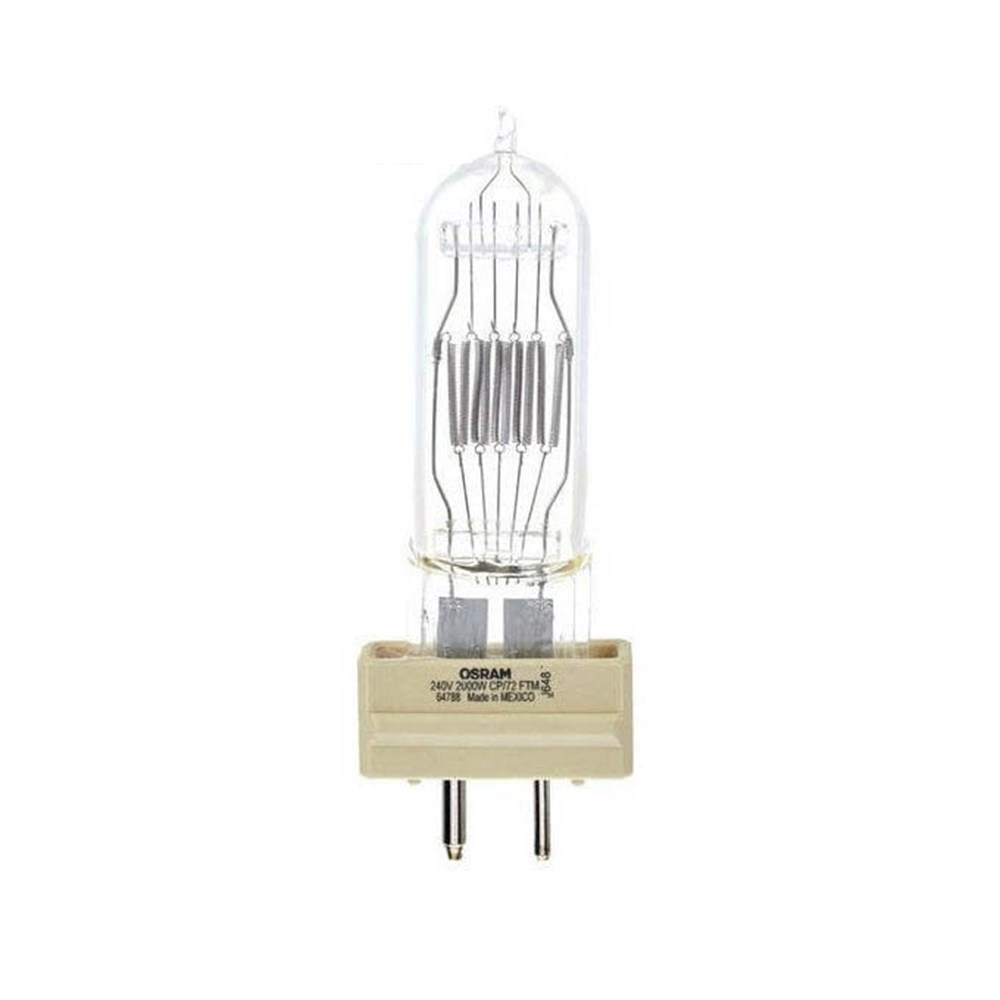 Osram 64788 2000 Watt 240 Volt GY16 Tek Taraflı Stüdyo Halojen Ampul