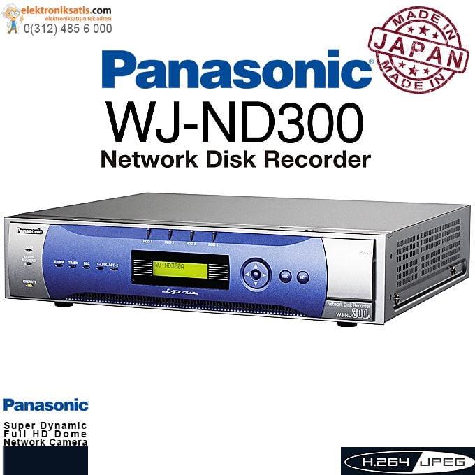 Panasonic WJ-ND300A 32 Kanal Network Video Kayıt Cihazı
