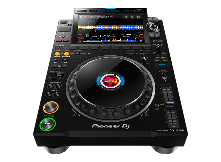 Pıoneer DJ CDJ-3000 Profesyonel DJ çoklu oynatıcı (Siyah)
