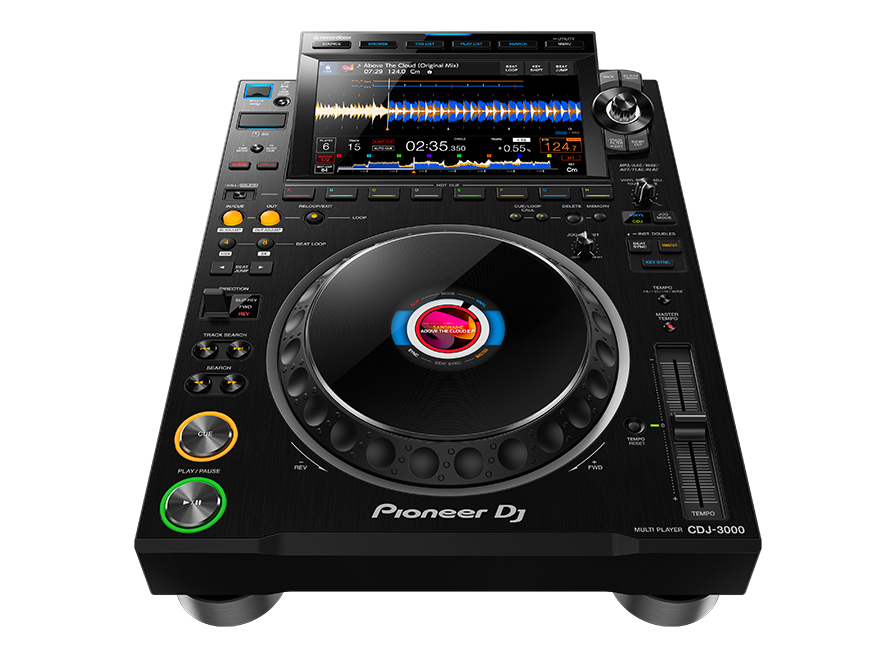 Pıoneer DJ CDJ-3000 Profesyonel DJ çoklu oynatıcı (Siyah)