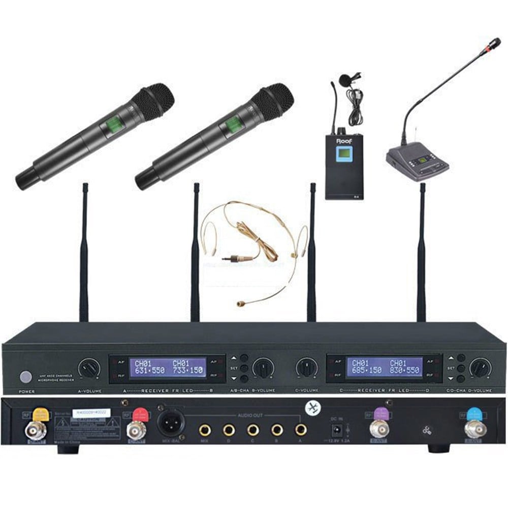 Roof R-4000 El Yaka Kürsü Wireless Sistem