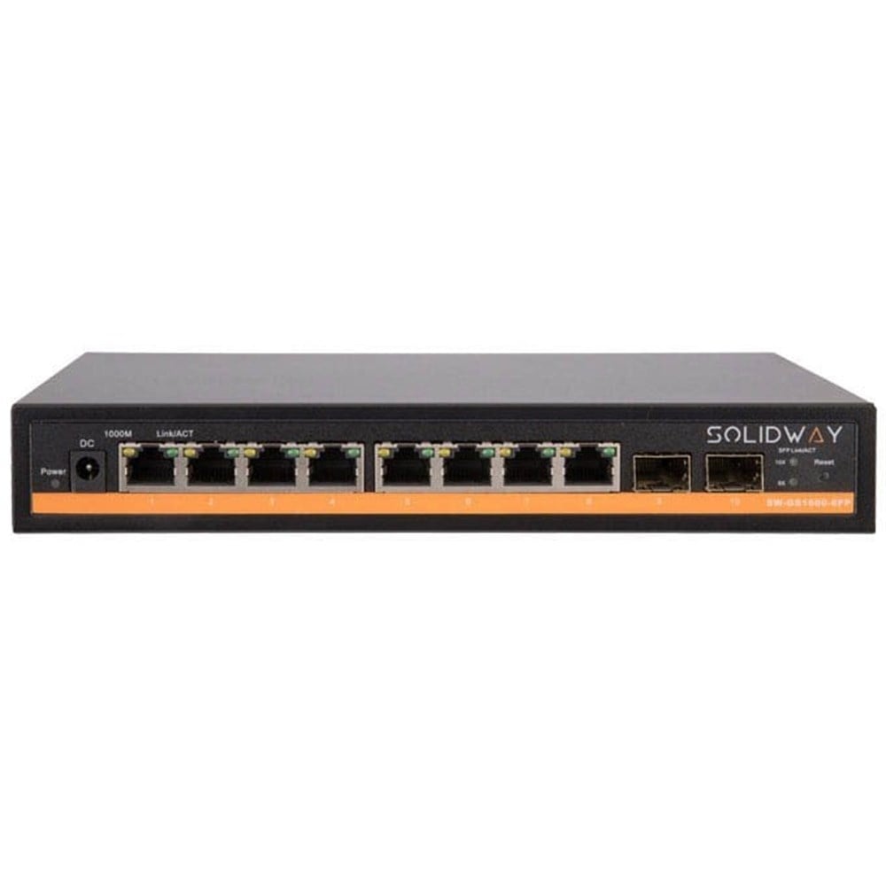 Solidway SW-GS1600-8FP POE Akıllı Switch