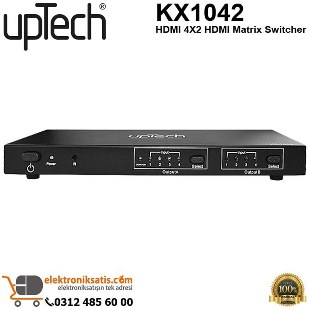 upTech KX1042 HDMI 4X2 HDMI Matrix Switcher