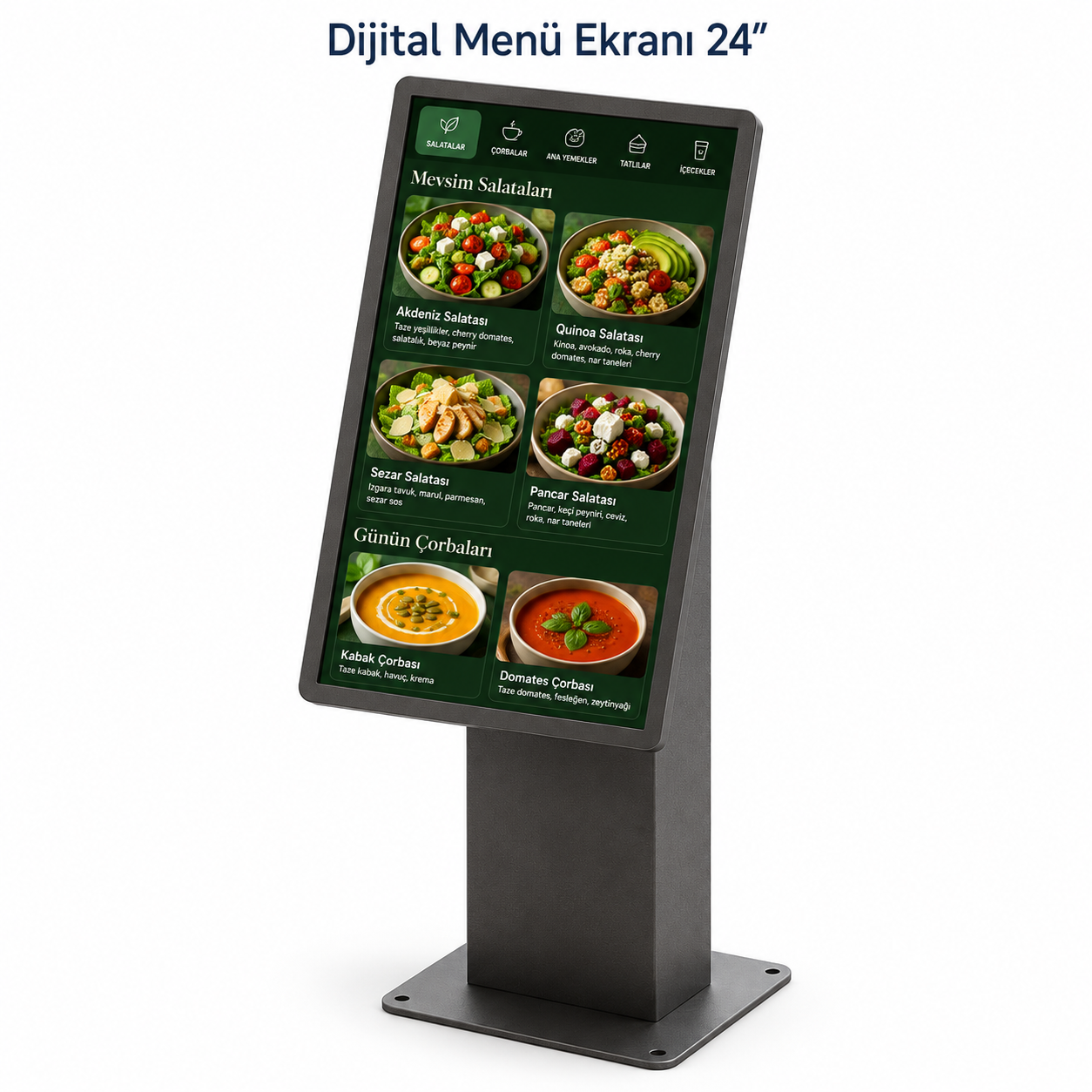 Dijital Menü Ekranı 24