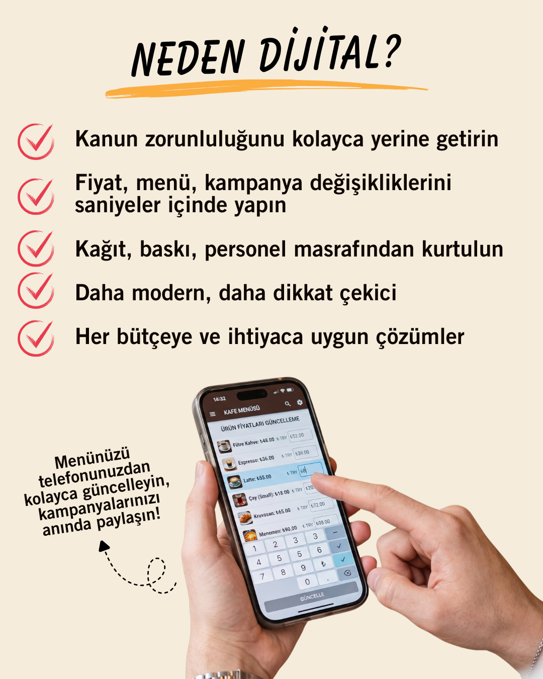 İnteraktif Kapı Önü Ekranı