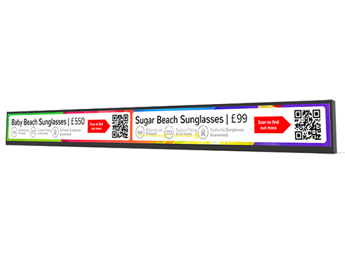 Scretched Menu Display