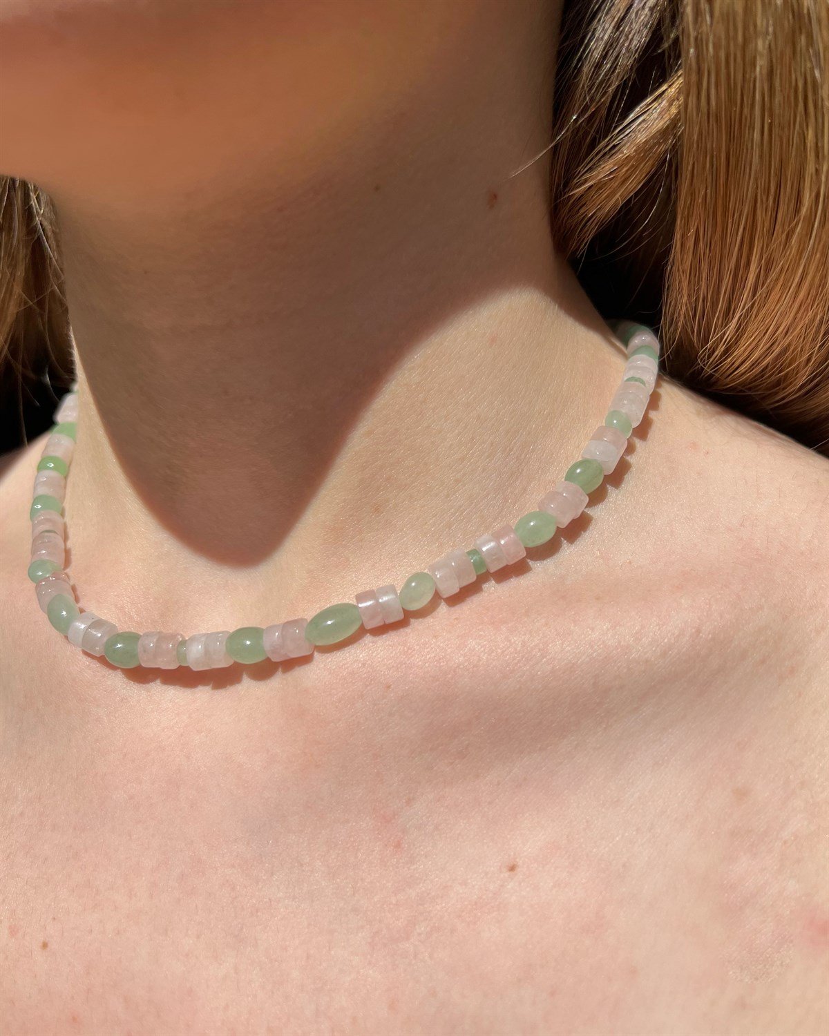 “ Siena ” Doğal Taş Kolye 