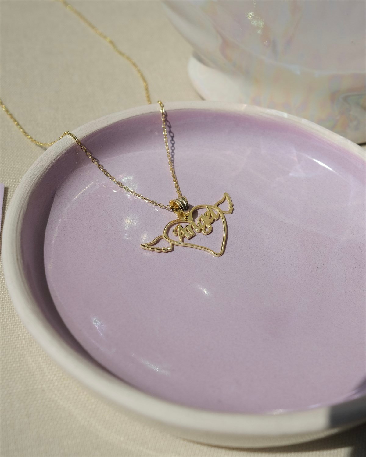 925 Gümüş Angel Kolye