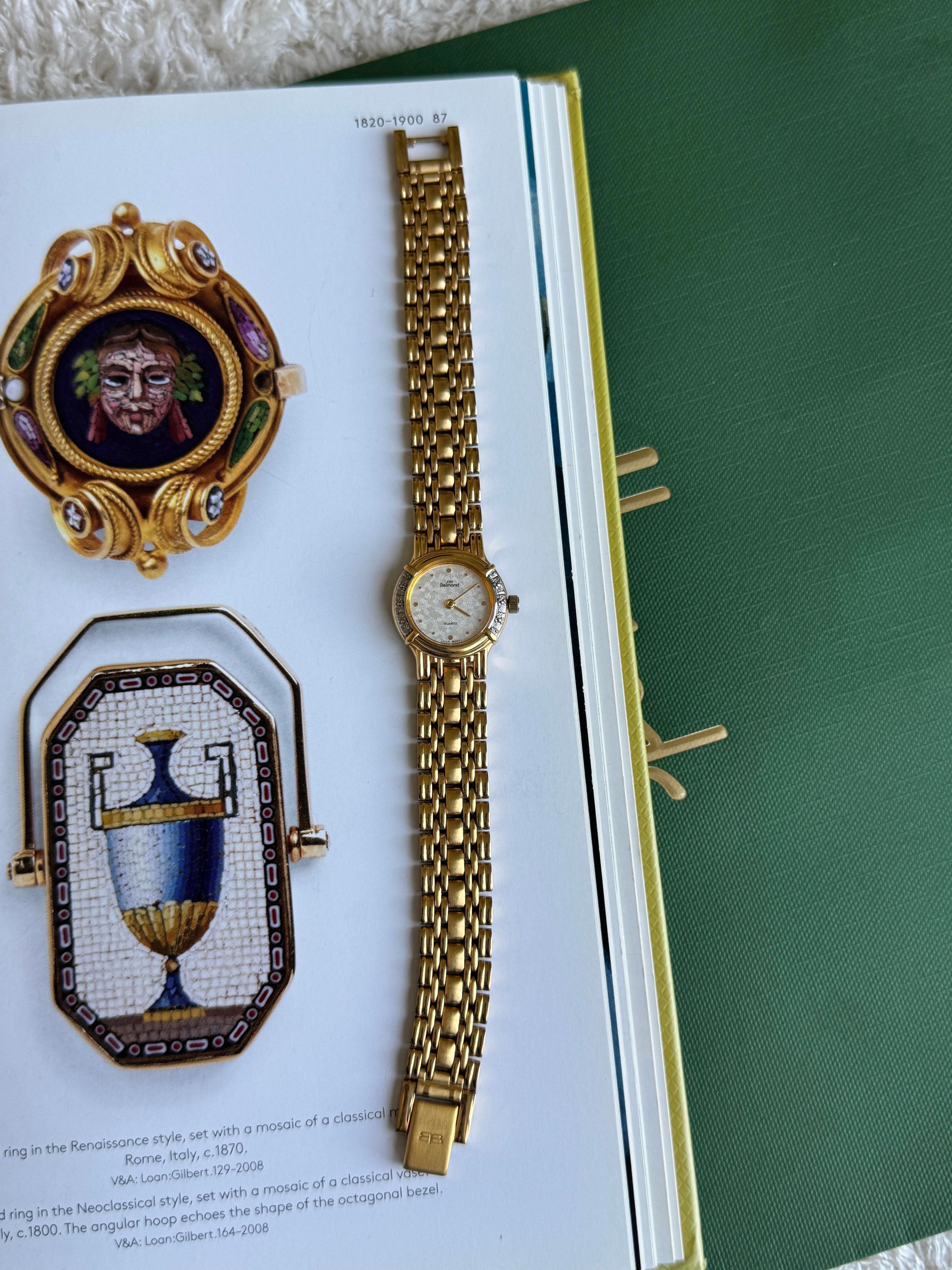 BELMOND 22K Gold Plated Vintage Kol Saati