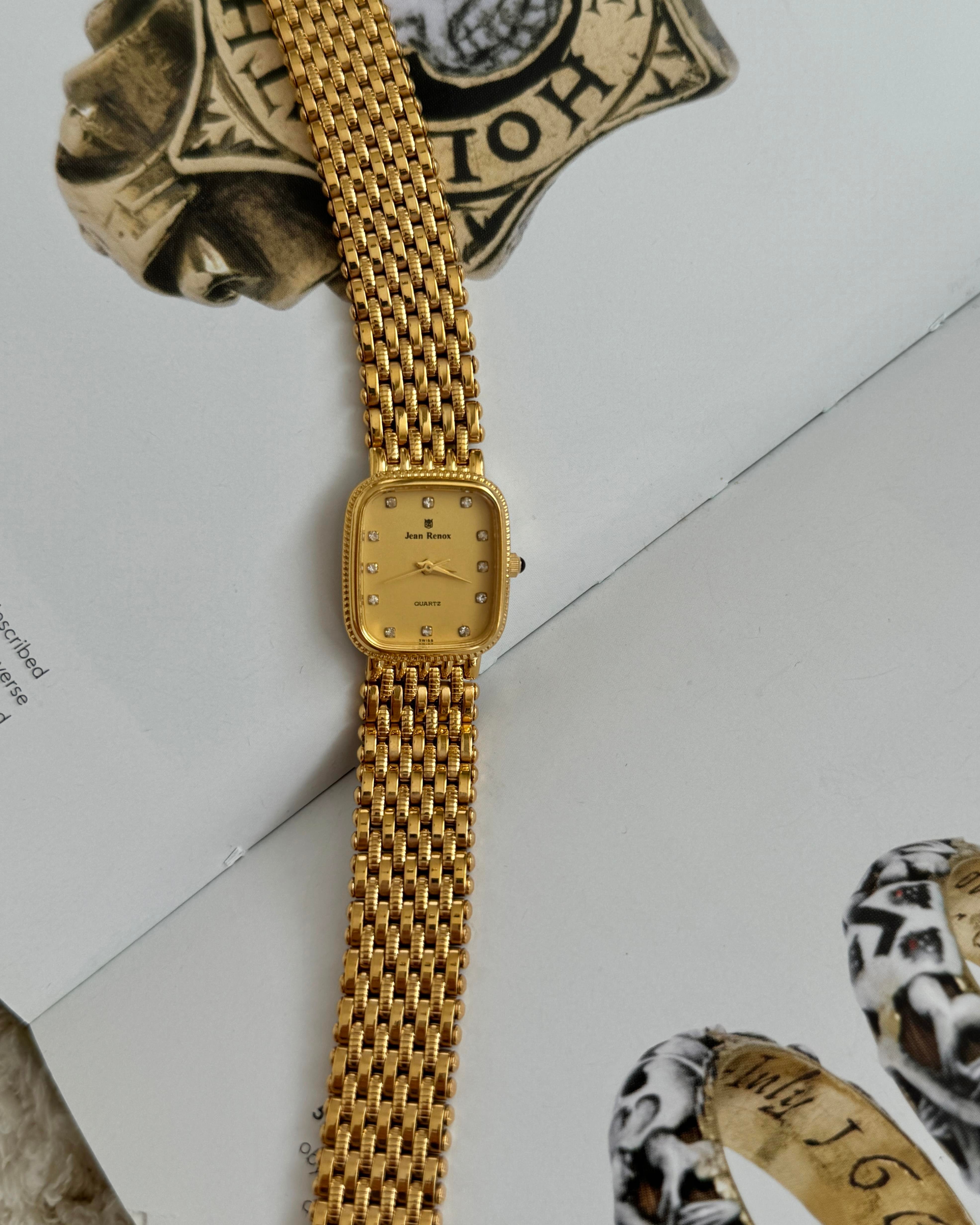 Jean Renox Swiss Quartz Vintage Saat